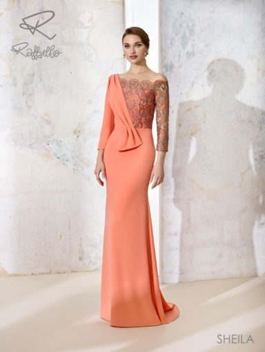 Vestido modelo sheila Madrina Raffaello Esthefan