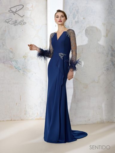 Vestido modelo sentido Madrina Raffaello Esthefan