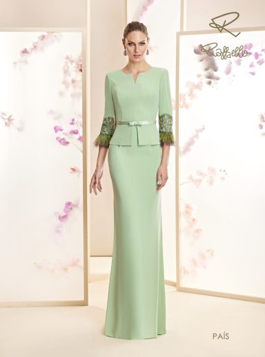 Vestido modelo pais Madrina Raffaello