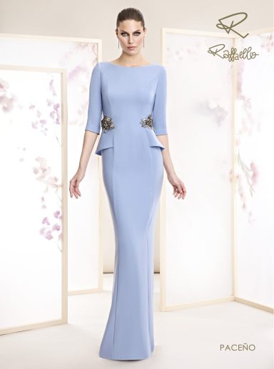 Vestido modelo paceño Madrina Raffaello