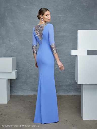 Vestido modelo real Madrina Raffaello Esthefan