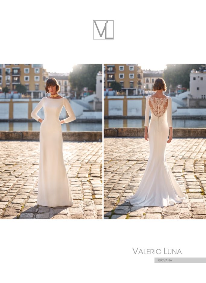 VESTIDO NOVIA VALERIO LUNA VESTIDOS NOVIA FALDA DESMONTABLE
